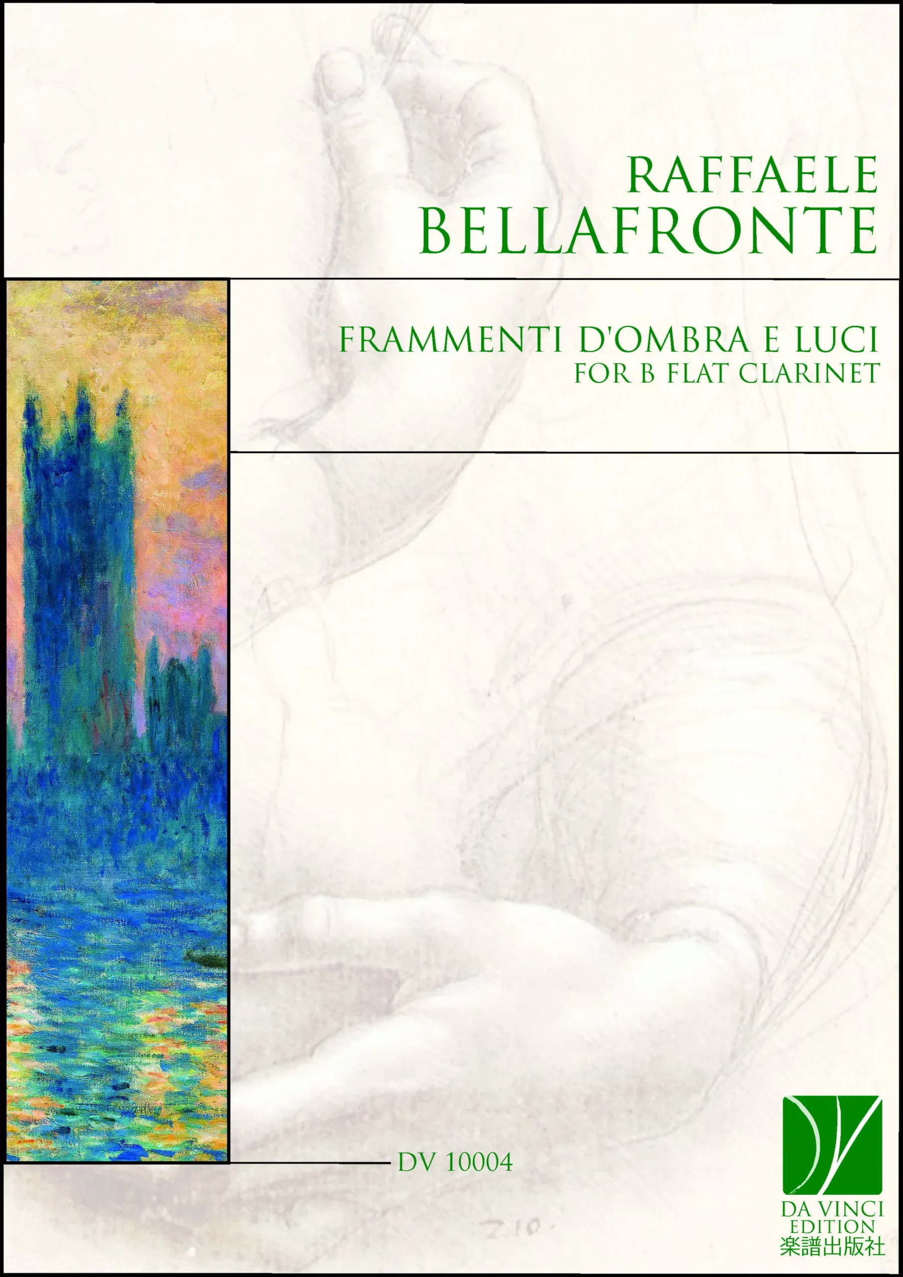 Frammenti d’ombra e luci, for Bb Clarinet